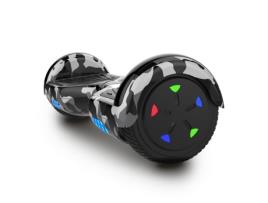 Hoverboard RCB WJ5 com Bluetooth e Rodas LED Camo (Velocidade Máx: 15 km/h)