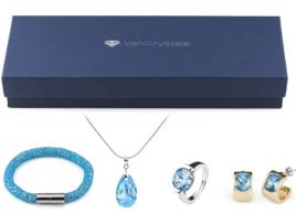 Conjunto de Joalharia VANCRYSTALS (Latão - Multicor - Talla Única)