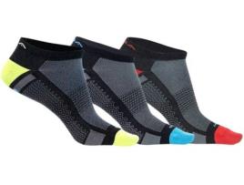 Pack 3 Pares Meias para Homem GSA Corte Baixo Hydro+ 620 Performance 3 Pares Multicor para Corrida (EU 39-42)