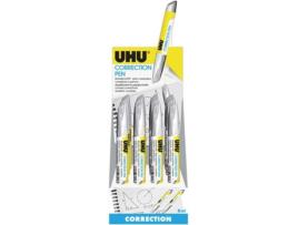 Corretor em Caneta UHU Ponta Metálica (8 ml)