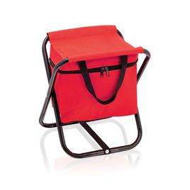 Cadeira VITAL GYM Dobrável com Braço e Bolso (0.34x0.32x0.32mm - Vermelho)