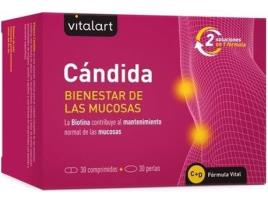 Óleo Essencial VITALART Vitalart Candida (30 comprimidos + 30 pérolas)