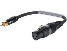 Cabo Adaptador SOMMER CABLE XLR(F)/RCA(M) (0.15 m)