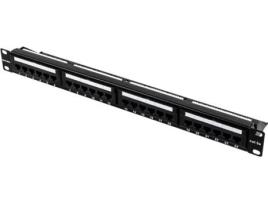 Acessório Rack AITEN DATA Painel de Conexões 24 Port FTP Cat5 1U