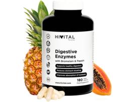 Suplemento Alimentar HIVITAL Enzimas Digestivas (180 Cápsulas Veganas)