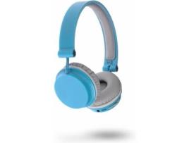 Auscultadores Bluetooth KIT Fresh (On Ear - Microfone - Azul)