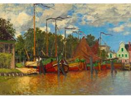 Puzzle Bluebird Barcos em Zaandam. 1000 Peças