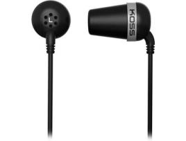 Auriculares com Fio KOSS The Plug (In Ear - Preto)