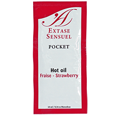 Óleo de Massagem EXTASE SENSUAL Morango 10 ml