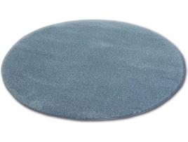 Tapete DYWANY LUSZCZOW Shaggy Micro (Cinzento - 120 cm - Poliéster)