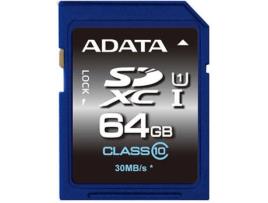 Cartão de Memória ADATA SDXC 64GB