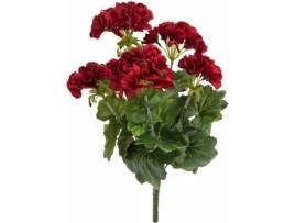 Planta Artificial EUROPALMS Geranium (Verde - 42 cm)