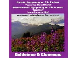 CD Goldstone & Clemmow - Dvorak And Mendelssohn Symph. (1CD)