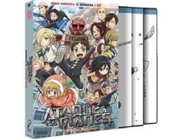 DVD Ataque A Los Titanes Junior High - Episodios 1 A 12 (Edição em Espanhol)