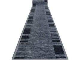 Tapete de Interior DYWANY LUSZCZOW Adagio 138414 (Cinzento - 57 x 290 cm - Poliamida)