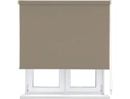 Estor de Rolo VIEWTEX Black Out Desert (Castanho - Poliéster - 75x250 cm)