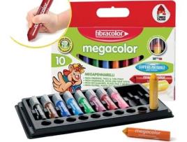Pack de 10 Marcadores FIBRACOLOR Megacolor
