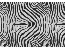 Tapete RUGS&RUGS Yaundé (Preto - 160x230 cm - Algodão)