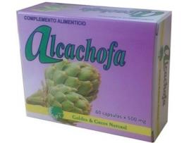 Suplemento Alimentar GOLDEN GREEN Alcachofa (60 cápsulas de 500mg)