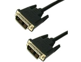 Cabo Dvi a Dvi Mediarange 3M Conetor 1 Dvi D Tipo D 24+1 M/M Conetor 2 Dvi D 24+1 M/M Cor Preto