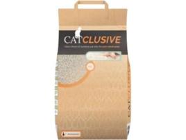 Areia para Gatos CATCLUSIVE Pó Talco 12 L