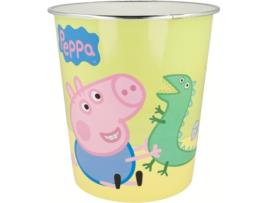 Cesto de Papéis PEPPA PIG 62266 Branco (22,5 x 21 x 21 cm)