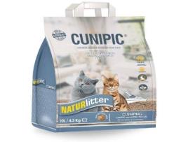 Areia para Gatos CUNIPIC Naturlitter (10 L)