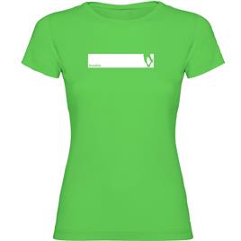 T-shirt para Mulher KRUSKIS Skate Frame Verde para Outdoor (XXL)