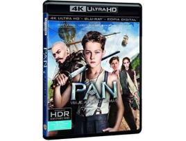 Blu-Ray Pan. Viaje A Nunca Jamás (4K Ultra Hd) (Edição em Espanhol)