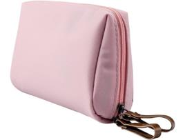 Mala de Maquilhagem ESTORE Compact Rosa (16x6x10 cm)