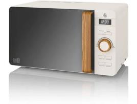 Microondas SWAN SM22036 (20L - Sem Grill - Branco)