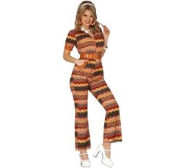 Fato de Mulher GUIRCA fantasia dos anos 70 (Tam: S)