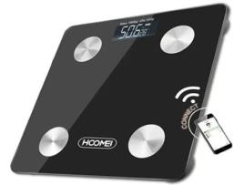 Balança de Pecisão Digital HOOMEI Pessoal HM-1550 Preto