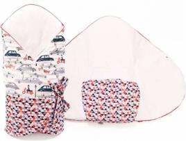 Saco de Dormir LITTLE MONKEYS Carrinhos (60 cm)