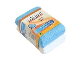 Office Esponja Poliuretano Forrado Microfibra 14X9Cm Pack 2Un