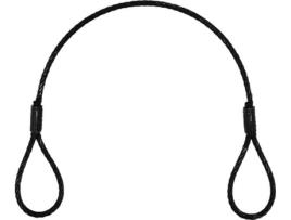 Corda EUROLITE 400x4 mm Preto Without Quick Link