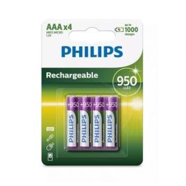 Pack 4x Pilhas 1,2v Recarregáveis 