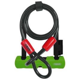 Abus U-lock Com Cobra Ultra Mini 120 Cadeado Cabo 140 mm Green