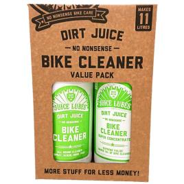 Juice Lubes Kit Limpador De Bicicleta Dirt 1l 2 Unidades One Size White / Green