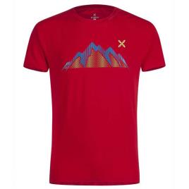 Montura Camiseta De Manga Curta Summit L Red / Teal Blue