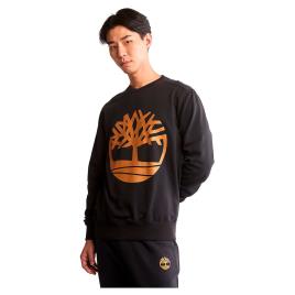 Timberland Sweartshirt Core Tree Logo Brushback L Black / Wheat Boot