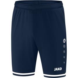 Jako Pantalón Corto Striker 2.0 Junior 9-11 Years bleu marine/blanc