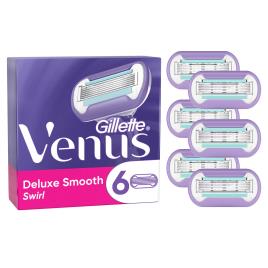 Venus Deluxe Smooth Swirl Blades - 6 Pack