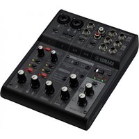 Yamaha AG06 MK2 6 Channel Mixer with USB Interface Black