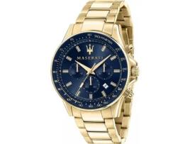 Relógio MASERATI Homem (Aço Inoxidável - Dourado)