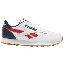 Reebok Classics Treinadores Classic Leather Mu EU 38 1/2 White / Collegiate Navy / Radiant Red