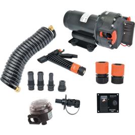 Johnson Pump Kit De Bomba De Lavagem Aqua Jet 189-64534 5.2 GPM 12V