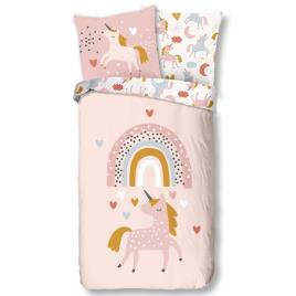 Good Morning Capa de edredão infantil UNILOVE 135x200 cm multicor