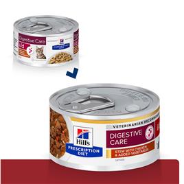 Hill's Prescription Diet i/d Digestive Care ensopado com frango para gatos - 24 x 82 g