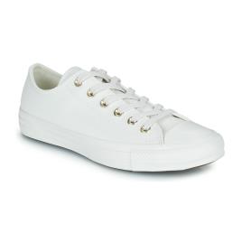 Converse  Sapatilhas Chuck Taylor All Star Mono White Ox  Branco Disponível em tamanho para senhora. 36,37,38,39,40,41,35.Mulher > Sapatos > Tenis